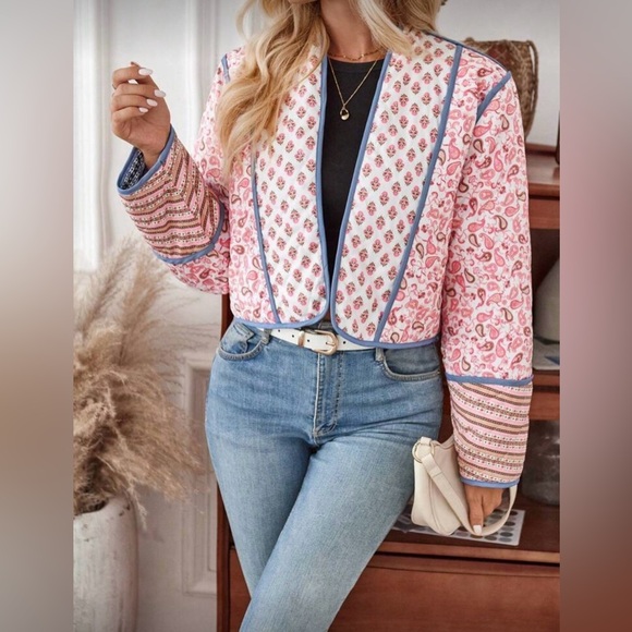 Reversible Open Front Jacket - Picture 3 of 6